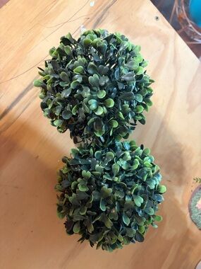 Hobby Lobby Green Artificial Boxwood Double Topiary Balls